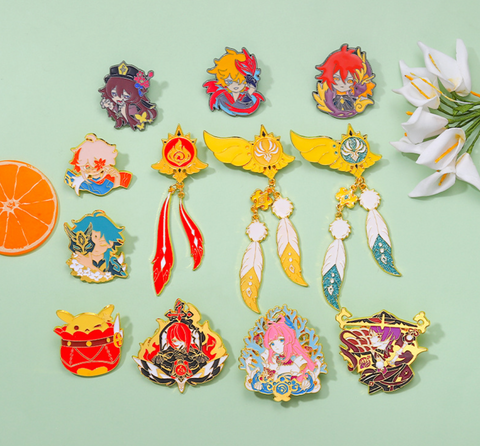 Genshin Impact Profile Pins