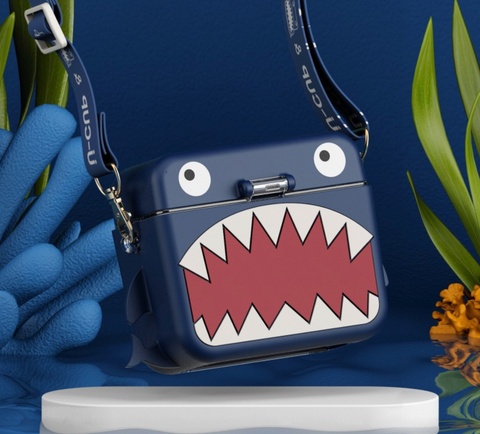 Shark Box Straw Water Bottle 450ml