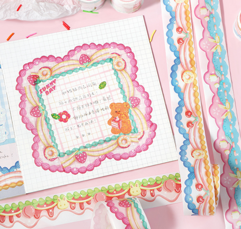 Cream Cake Washi Tape