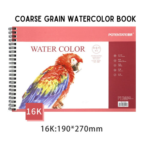 Potenatate Watercolor Sketchbook Rough Grain
