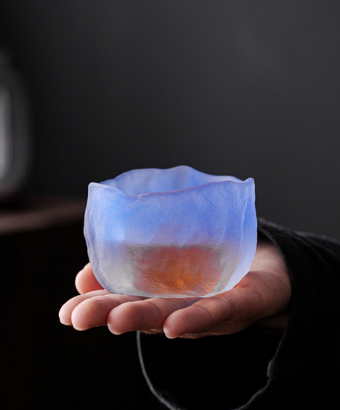 Japanese Glacier Teacup Set