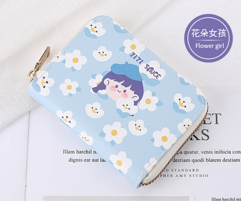 Zipper Card Wallet 9 Slot