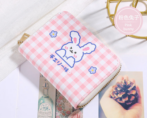 Check Zipper Wallet 9 Slots
