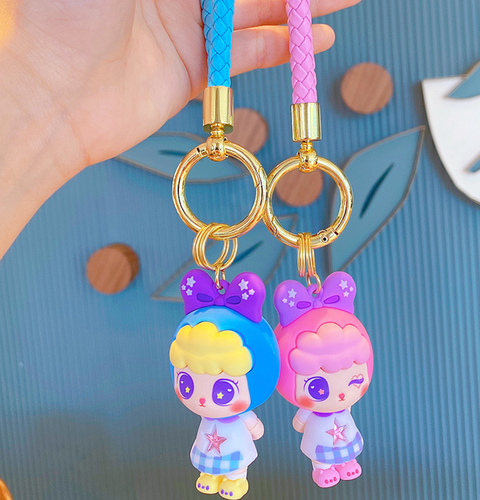 Bear Girl Keychain