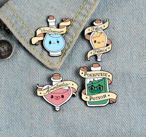 Harry Potter Potion Pins