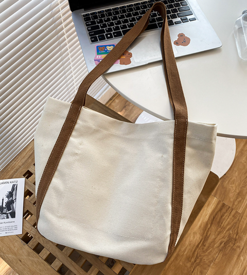 Flowers Canvas Tote