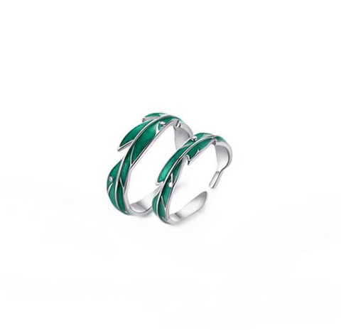 Green Leaf Ring
