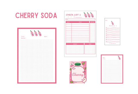 Jiyu Cute Memo Post- It Lists