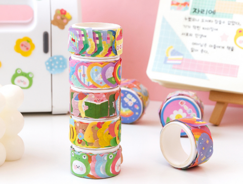Jiyu Cute Washi Stickers