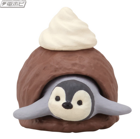 Penguin and Ice Cream Statues