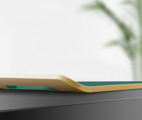 Cutting Board Medium Dark Green - Wheat