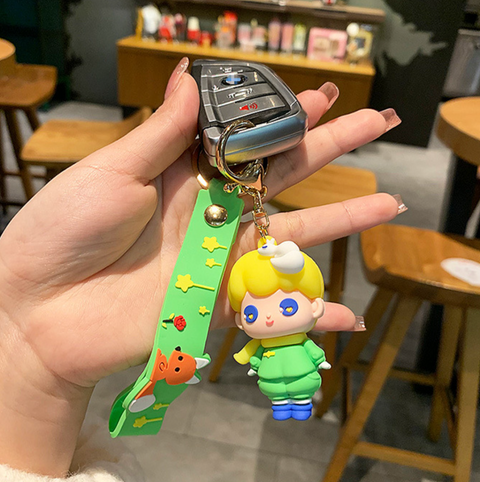 Blue World Keychain