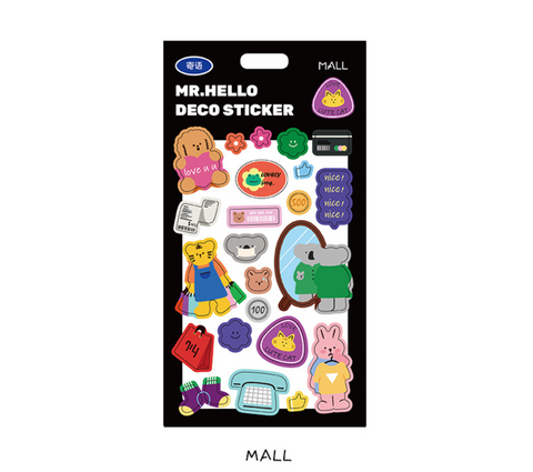 Mr. Hello Deco Stickers