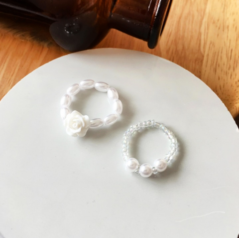 Pearl Stringed Ring