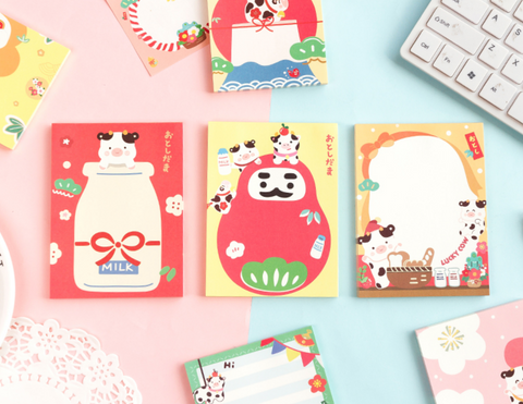 Hashimoto Cow Note Pad