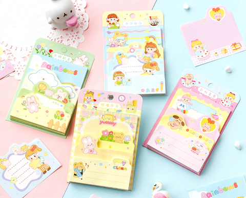 Jiyu Fun Shaped Tabbed Post It