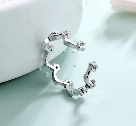 Silver Stars Ring