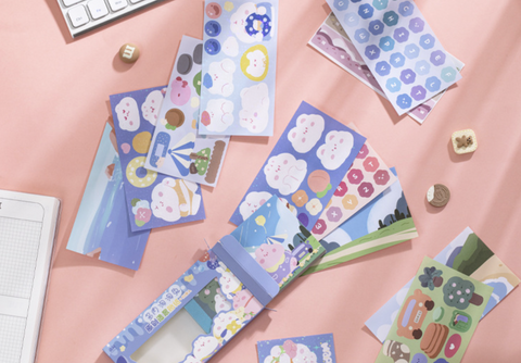 Fuxian Landscape Leisure Sticker Pack