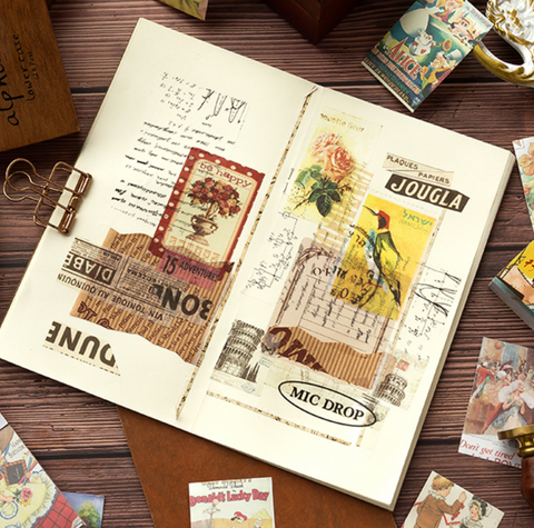 Jiyu Vintage Scrapbook Pad