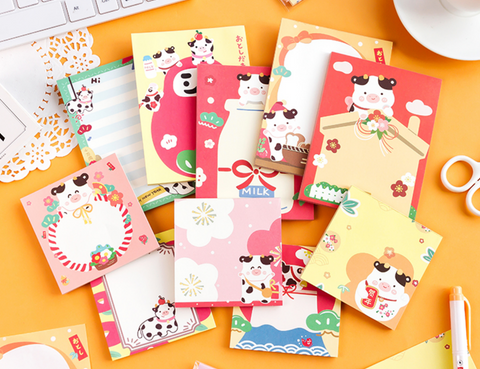 Hashimoto Cow Note Pad