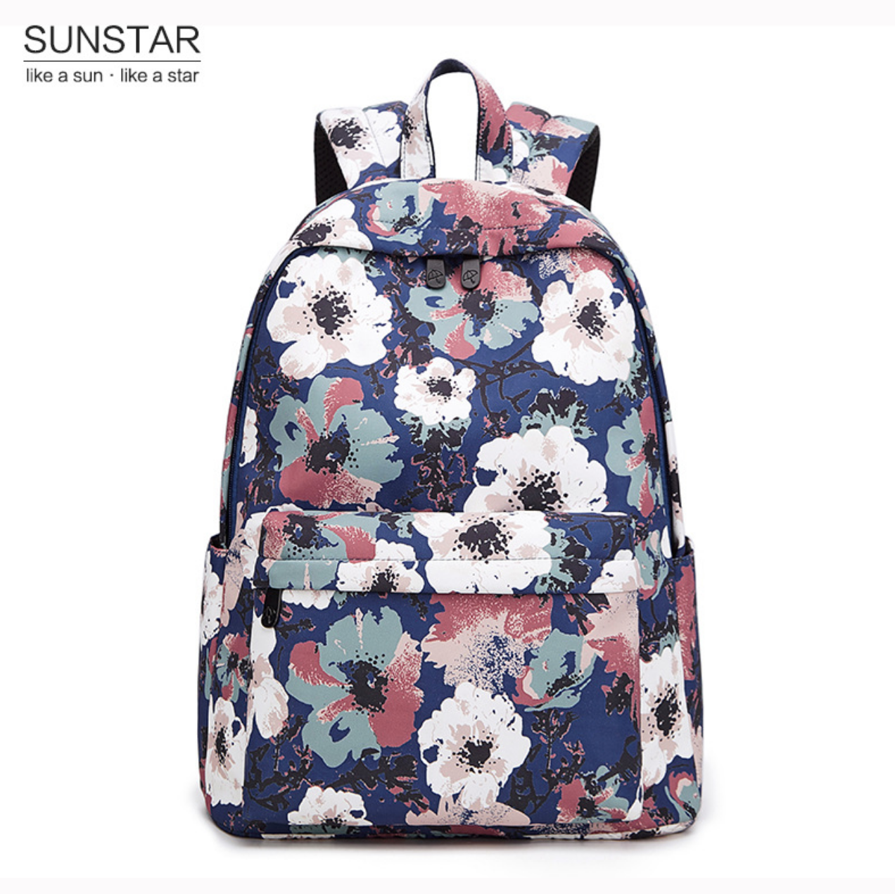 Watercolor Flower Backpack Midori Gifts
