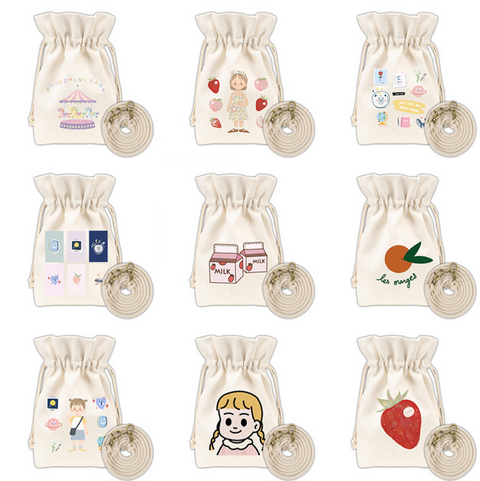 Cute Drawstring Tote