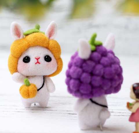 Rabbit Needle Felt Set
