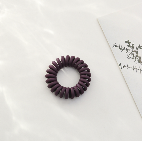 Matte Phone Cord Hair Tie