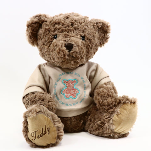 30CM Sitting Sweater Teddy Bear Plush