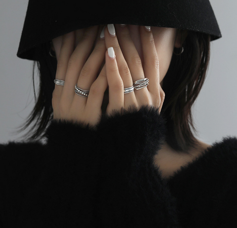 Silver Ring Collection