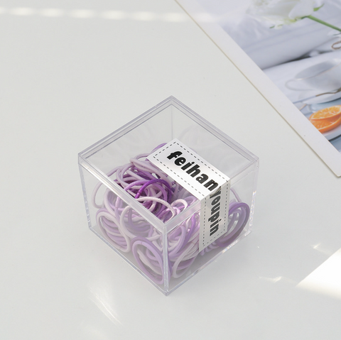 Colorful Boxed Small Hairtie