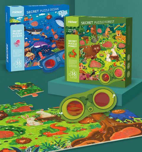 Mideer Secret Puzzle Forest