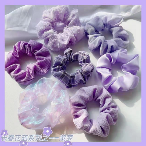 Cute Hair Scrunchie Set