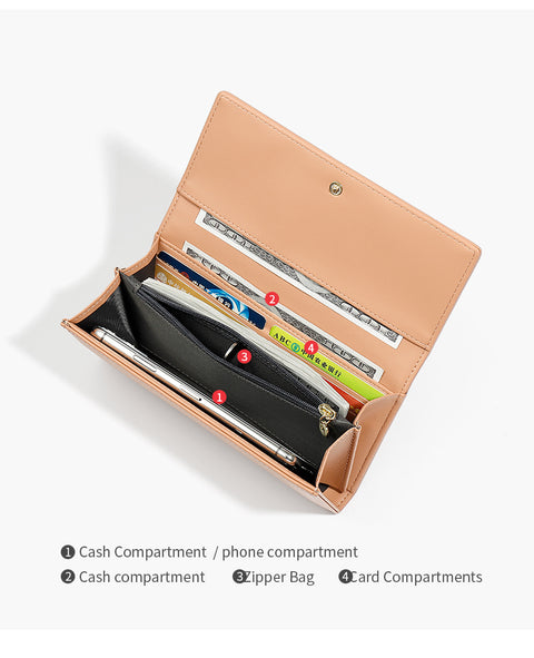 Bow Long Wallet