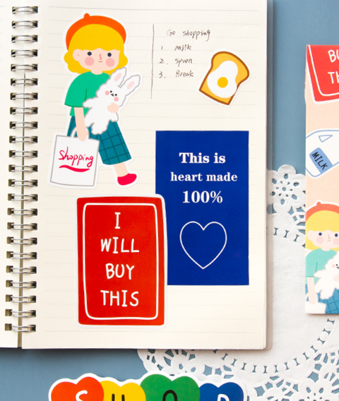 Jiyu Multipurpose Trip Stickers