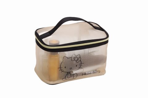 Hello Kitty Toiletry Transparent Mesh Bag