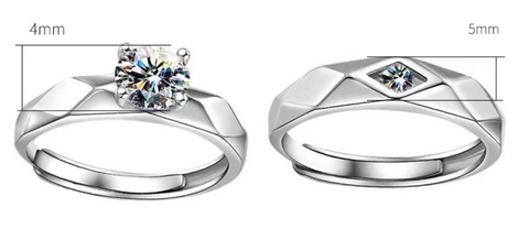 Crystal Diamond Ring