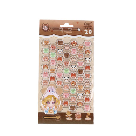 Animal Match Stickers