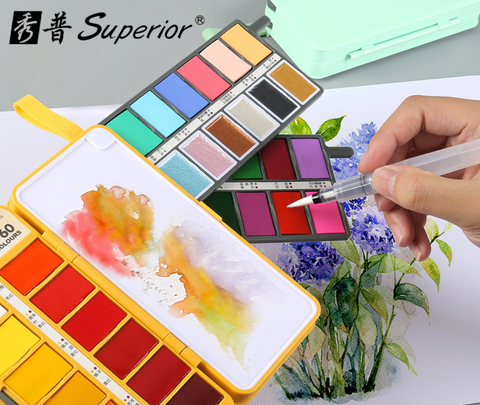 Superior Watercolor Palette 36 Color