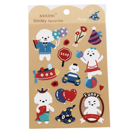 Nekoni Magic Bear Stickers