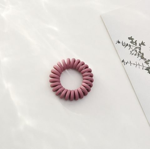 Matte Phone Cord Hair Tie