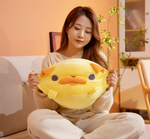 Soft Round Eye Pug Plush 40cm