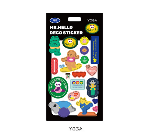 Mr. Hello Deco Stickers