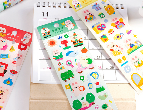 Jiyu Jelly Bear Stickers