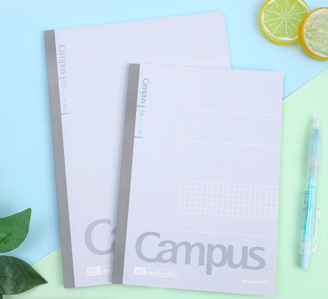 KOKUYO Gray Grid Notebook B5 40pg