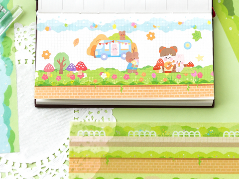 Wild Weaving Dream Scene Stickers