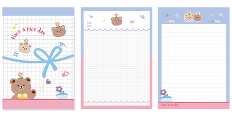 Jiyu Cute Fragments Note Paper