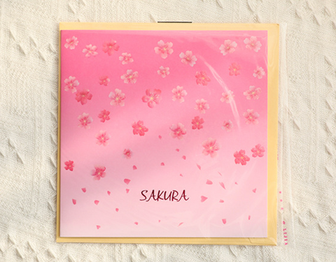 Pop Out Card Sakura Tree