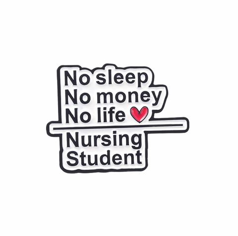 No Sleep Nurse Pins