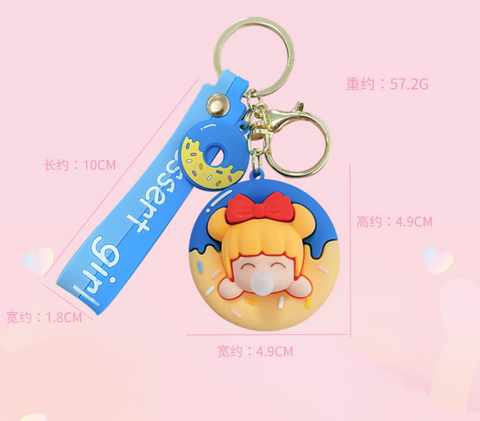 Dessert Girl Keychain